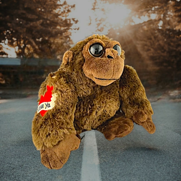 Dan Dee Collector's Choice Brown Monkey "Love Ya" Tattoo Stuffed Animal 10" H - Picture 9 of 13